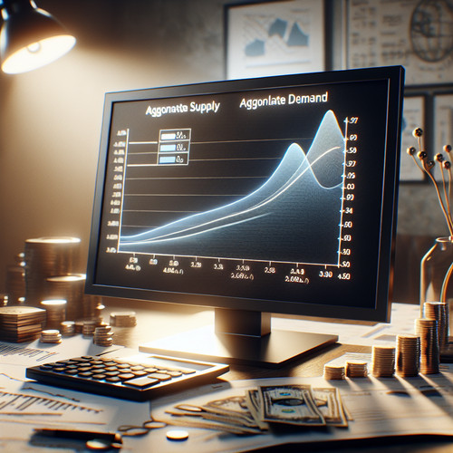 An image illustrating Oferta agregada y demanda agregada explicadas fácilmente