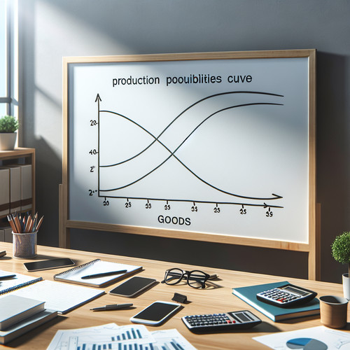 An image illustrating Curva de posibilidades de producción explicación sencilla