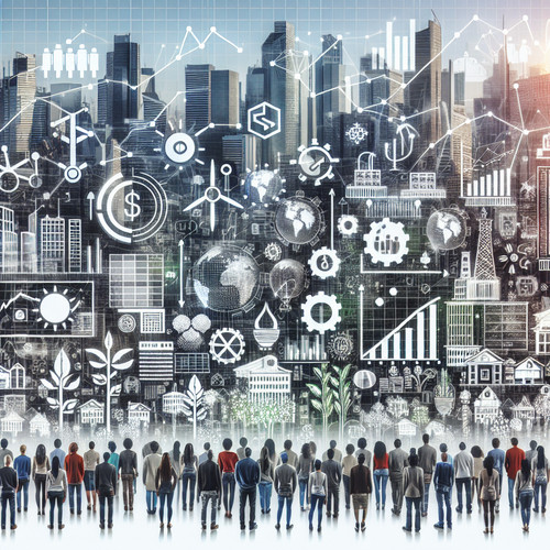 An image illustrating ¿Qué es un sistema económico y cuántos tipos existen?