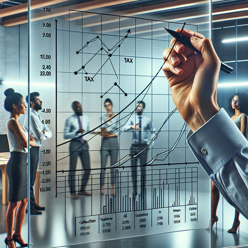 An image illustrating Curva de Laffer: impuestos y recaudación óptima