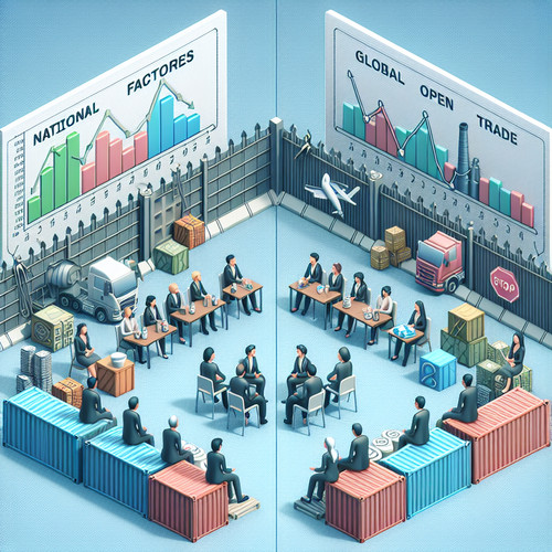 An image illustrating ¿Es bueno el proteccionismo? Argumentos económicos a favor y en contra