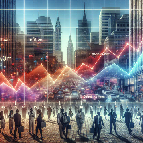 An image illustrating Curva de Phillips: relación entre inflación y desempleo