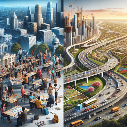 An image illustrating La diferencia entre gasto público e inversión pública