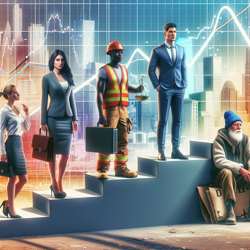 An image illustrating Cómo se mide la desigualdad: índice de Gini y otros indicadores