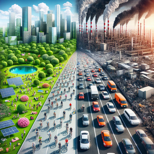 An image illustrating Externalidades positivas y negativas: ejemplos comunes