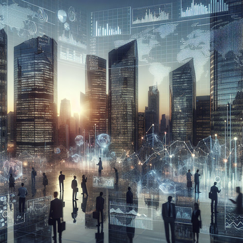 An image illustrating Tipos de mercados financieros: capitales, dinero y derivados