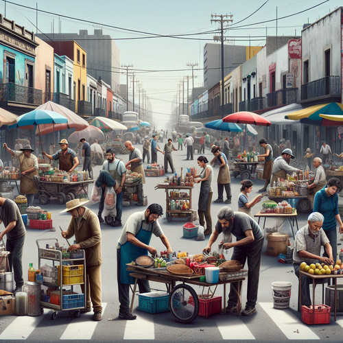 An image illustrating Informalidad laboral en México: causas, cifras y consecuencias