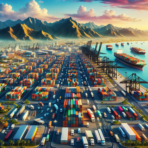 An image illustrating Principales exportaciones e importaciones de México