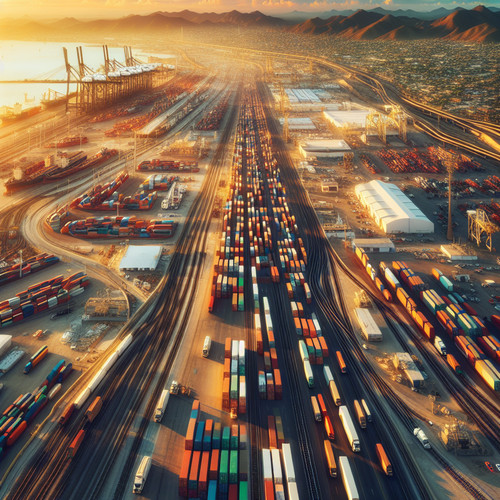 An image illustrating Principales exportaciones e importaciones de México en la economía global