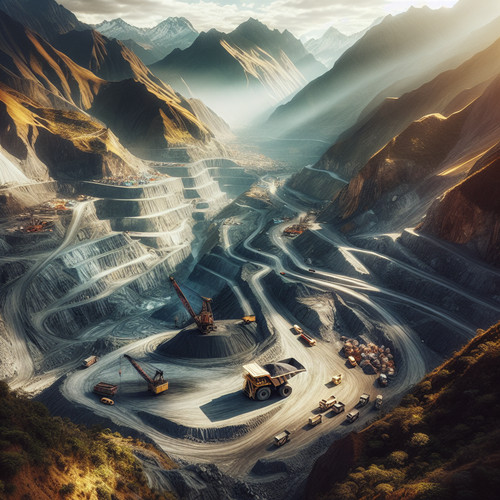 An image illustrating Exportaciones mineras y su rol en la economía del Perú