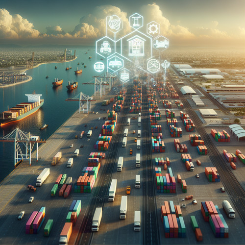 An image illustrating Principales exportaciones e importaciones de México