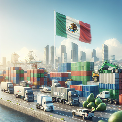 An image illustrating Principales exportaciones e importaciones de México: Claves del intercambio internacional