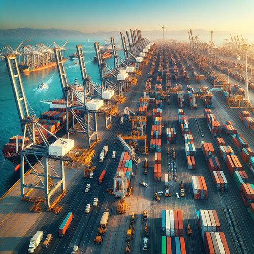 An image illustrating Principales exportaciones e importaciones de México