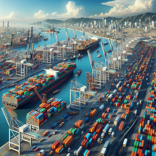 An image illustrating Principales exportaciones e importaciones de México: el motor del comercio internacional