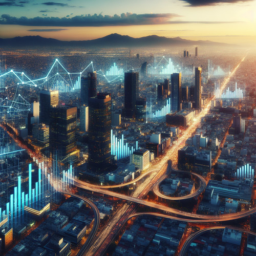 An image illustrating Crecimiento económico en México: datos recientes y proyecciones