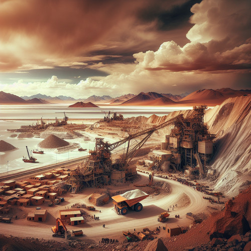 An image illustrating Economía en Bolivia: extractivismo y dependencia de recursos