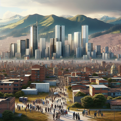 An image illustrating Modelo económico colombiano: fortalezas y debilidades