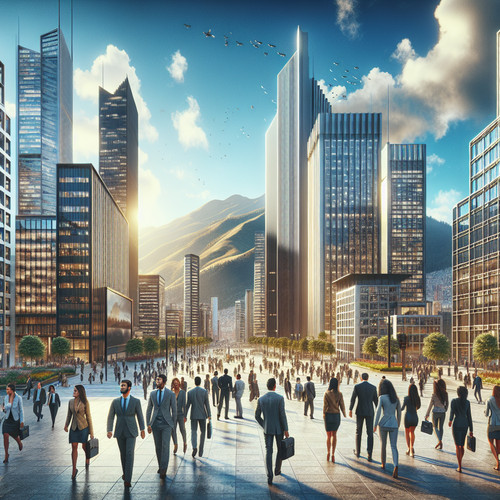 An image illustrating Inversión extranjera en Colombia: sectores atractivos y riesgos