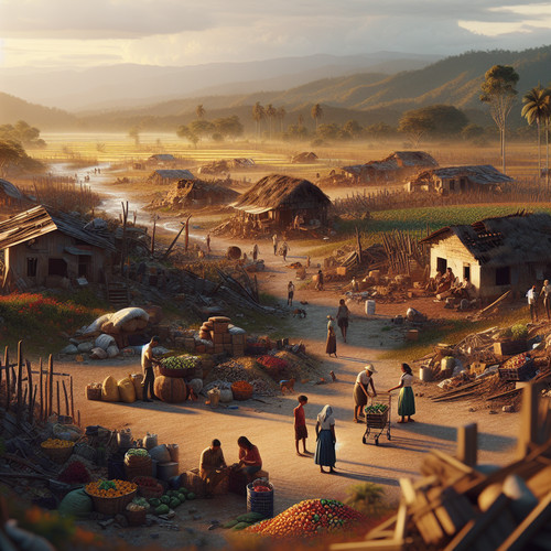 An image illustrating Impacto del conflicto armado en la economía colombiana