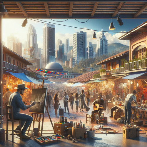 An image illustrating Economía naranja en Colombia: qué es y por qué es importante