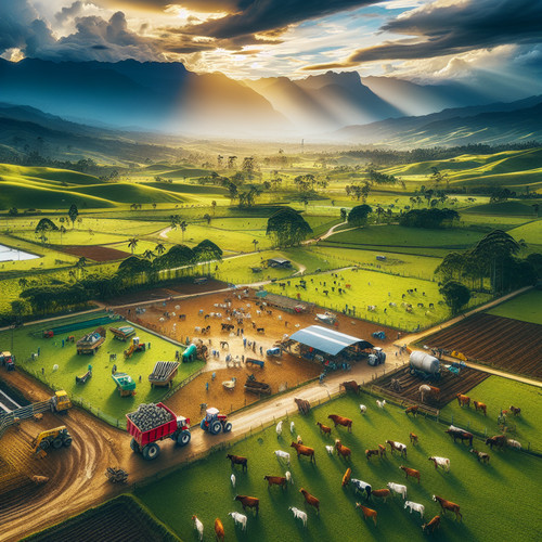 An image illustrating El sector agropecuario colombiano: importancia económica y retos