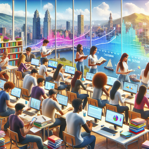 An image illustrating Educación y capital humano en la economía colombiana