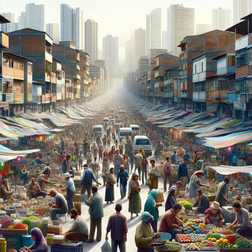 An image illustrating Economía informal en Colombia: causas, consecuencias y propuestas