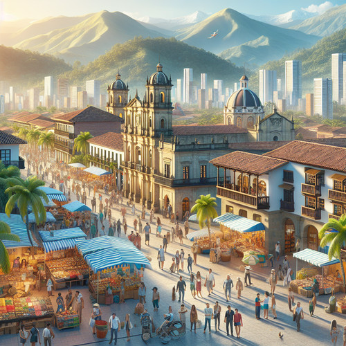 An image illustrating Turismo y economía colombiana: potencial y cifras