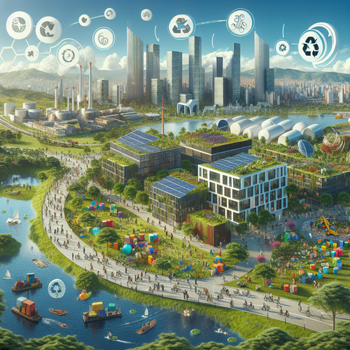 An image illustrating Economía circular en Colombia: avances y casos destacados