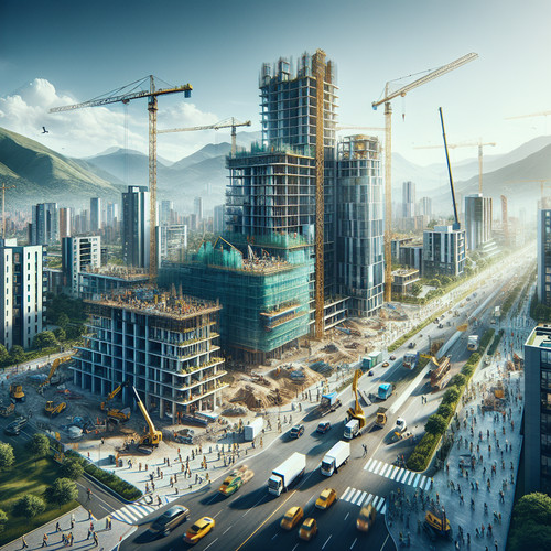 An image illustrating La importancia del sector construcción en Colombia