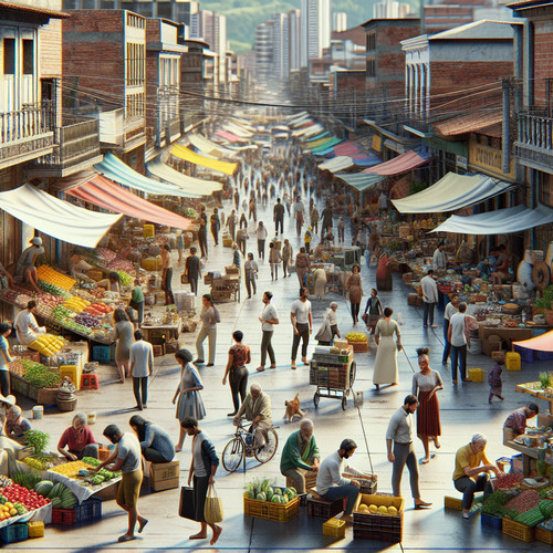 An image illustrating Microeconomía aplicada a casos reales en Colombia