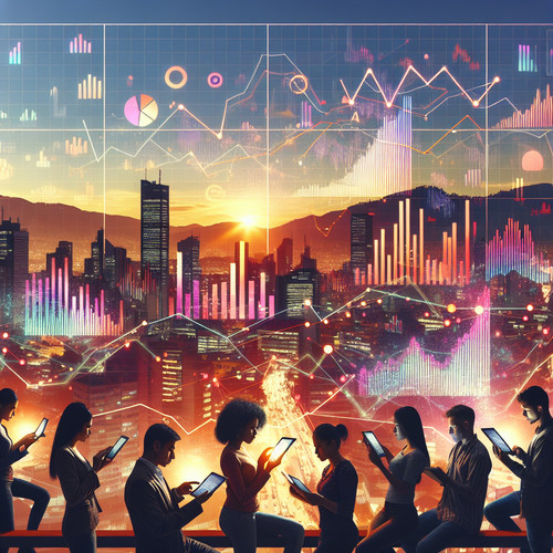 An image illustrating Macroeconomía colombiana: indicadores y tendencias clave