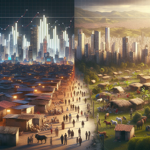 An image illustrating Distribución del ingreso en Colombia: retos y políticas