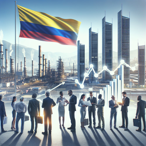 An image illustrating ¿Por qué crece la economía colombiana? Factores clave