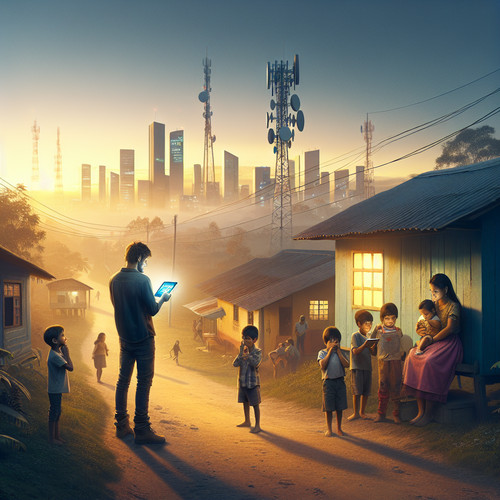 An image illustrating Brecha digital y su impacto económico en Colombia