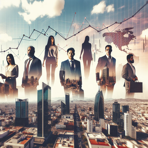 An image illustrating PIB de México: evolución histórica y desafíos actuales