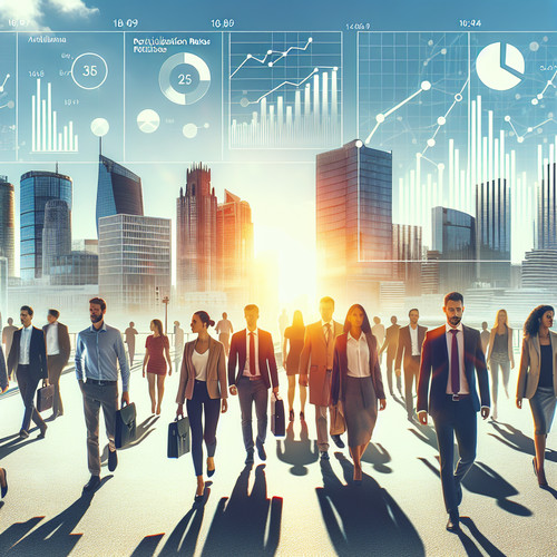 An image illustrating Tasa de actividad y población ocupada en España: claves para entender el mercado laboral