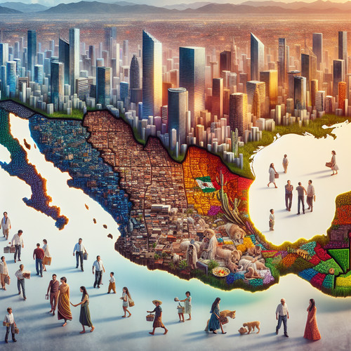 An image illustrating Distribución del ingreso en México: situación y políticas públicas