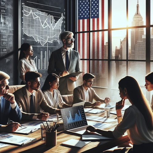 An image illustrating Tasa de interés en EE.UU.: cómo afecta a consumidores y empresas