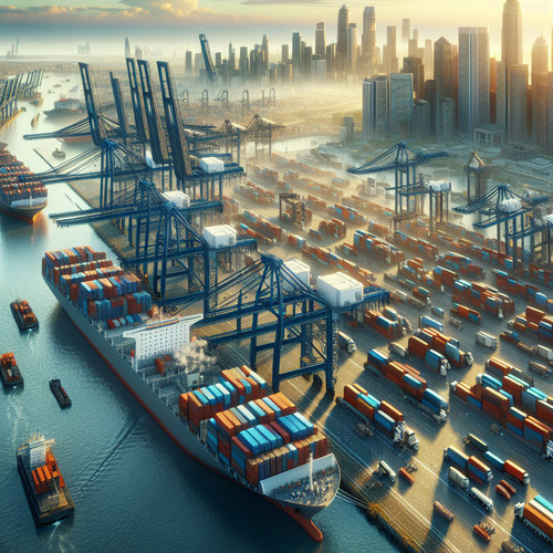 An image illustrating Exportaciones e importaciones de EE.UU.: análisis básico