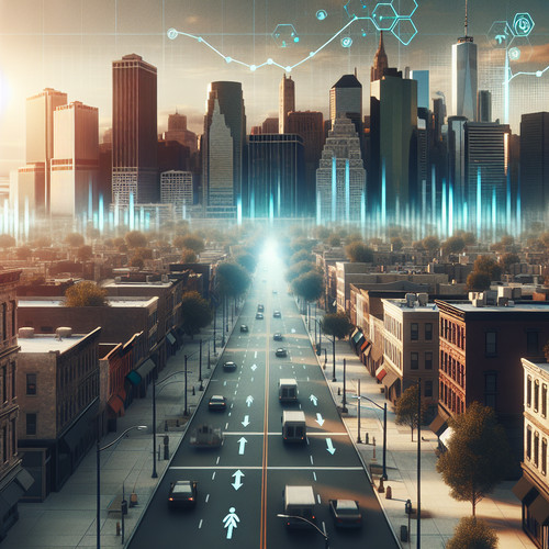 An image illustrating COVID-19 y la economía de EE.UU.: impacto y recuperación