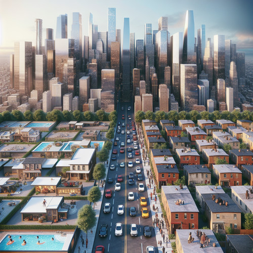 An image illustrating Desigualdad de ingresos en Estados Unidos: causas y evolución