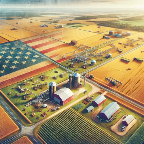 An image illustrating Subsidios agrícolas y su impacto en la economía de EE.UU.