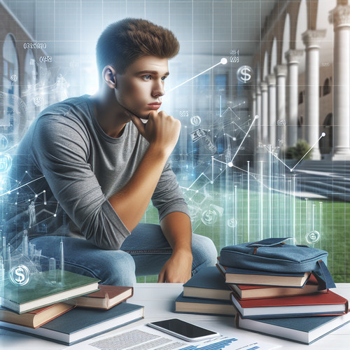 An image illustrating Educación superior en EE.UU.: costos y retorno económico