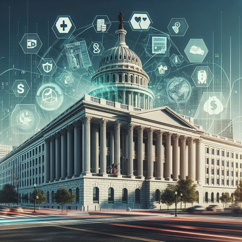 An image illustrating Política fiscal en EE.UU.: reformas tributarias y gasto