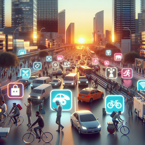 An image illustrating Economía de plataformas en México: Uber, Rappi, Didi y su impacto