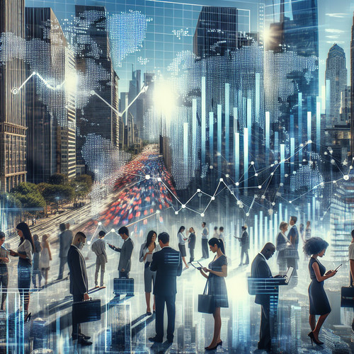 An image illustrating Principales indicadores económicos de EE.UU. explicados