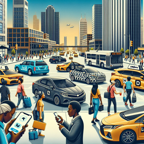 An image illustrating La economía gig en Estados Unidos: Uber, Airbnb y más