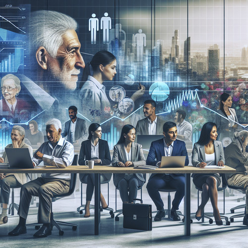 An image illustrating Efectos económicos del cambio demográfico en EE.UU.