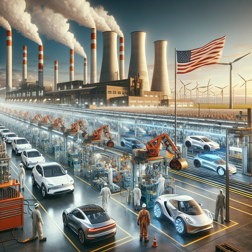 An image illustrating El sector automotriz en Estados Unidos: evolución y desafíos